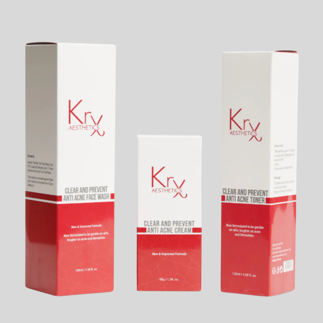 Krx Clear & Prevent Anti Acne Bundle
